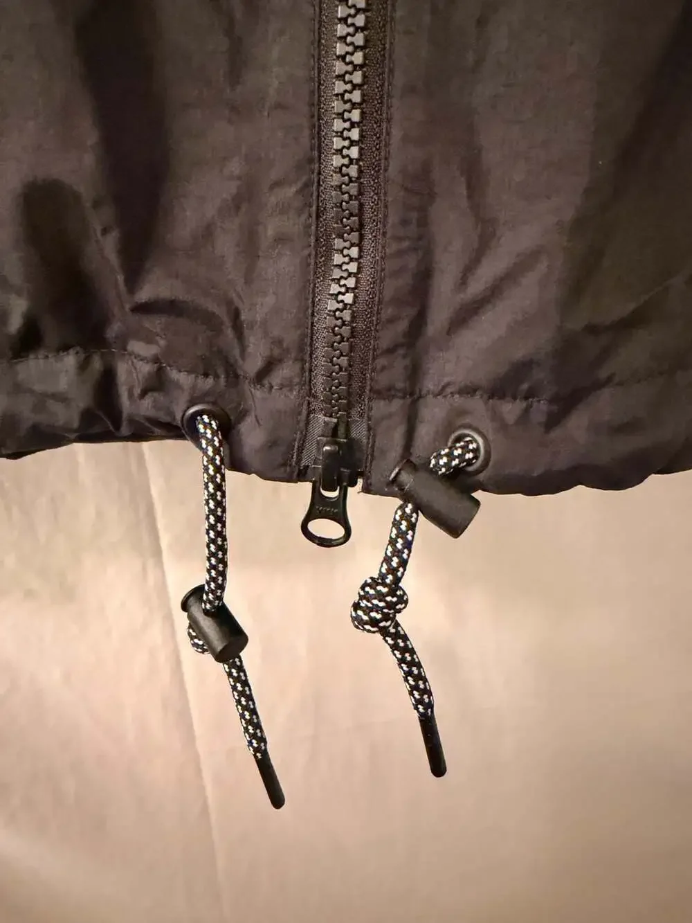 The North Face black hooded